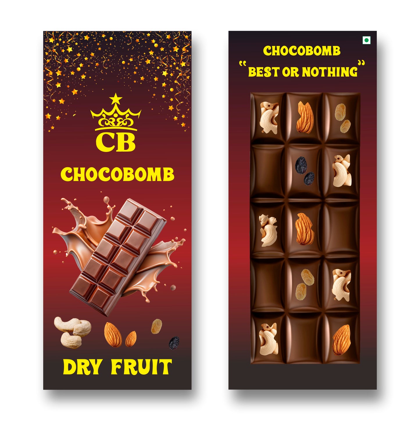 Dry Fruit Chocobomb