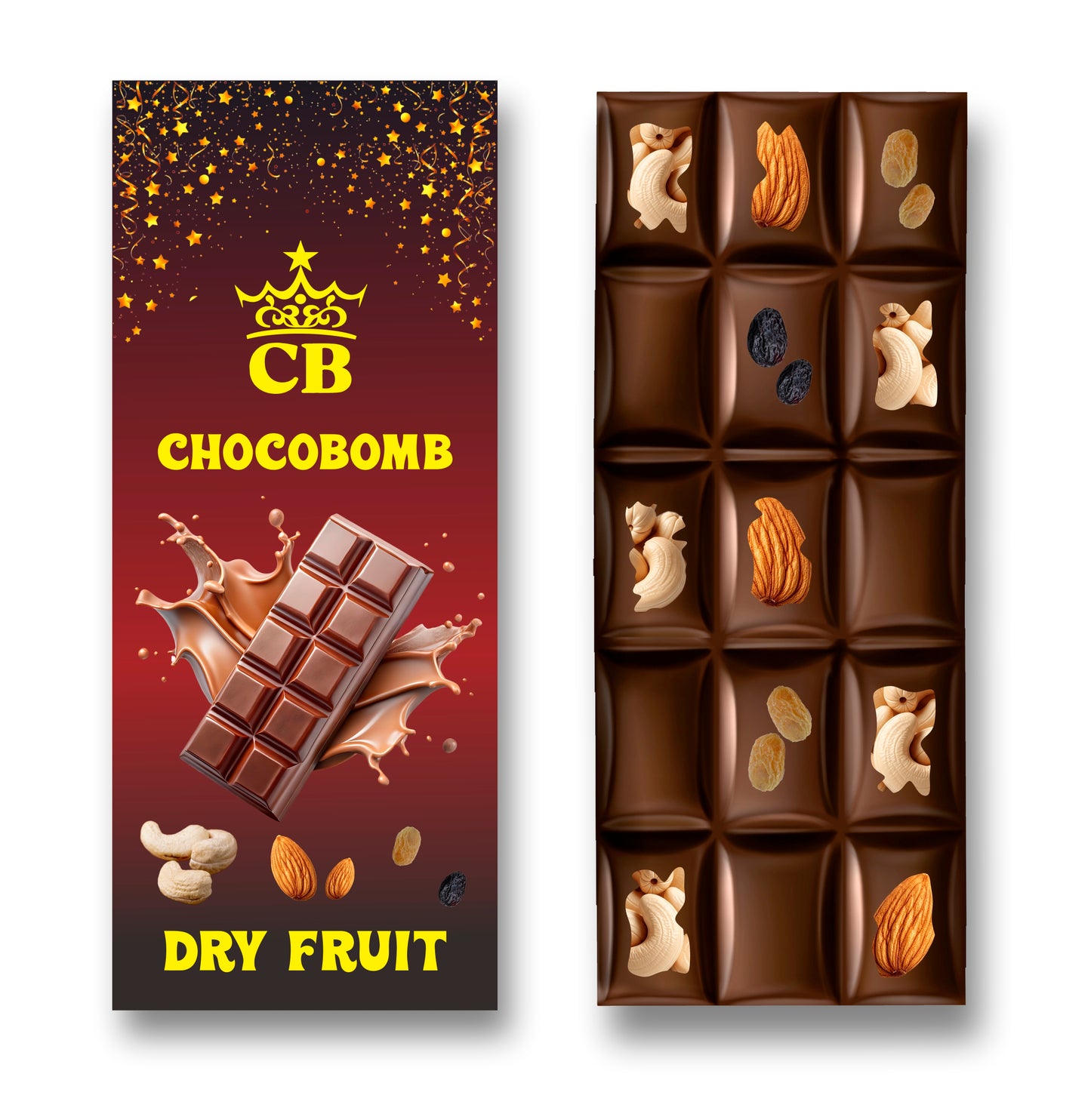 Dry Fruit Chocobomb