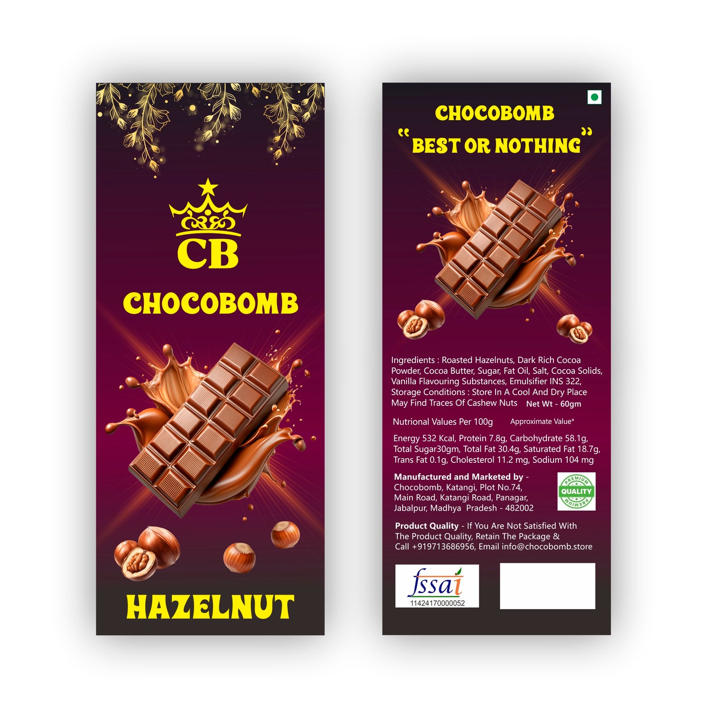 Hazelnut Chocobomb