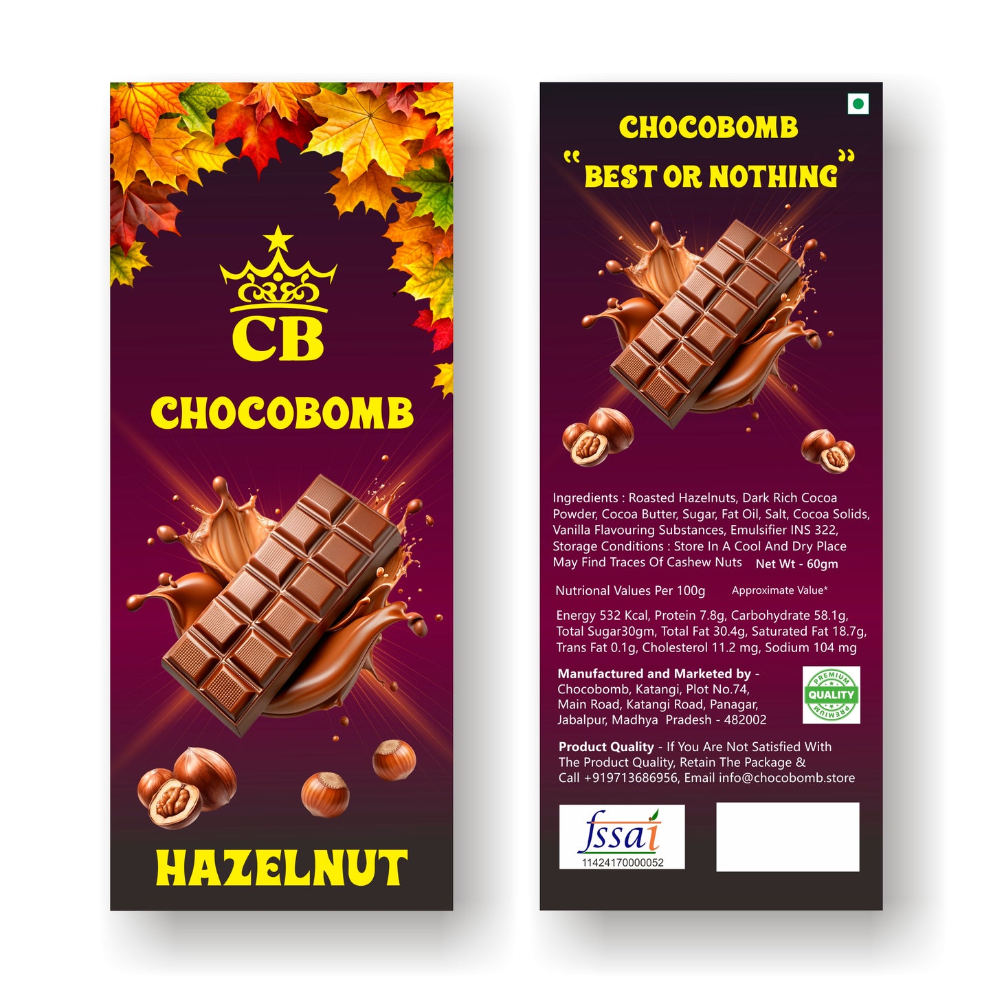 Hazelnut Chocobomb