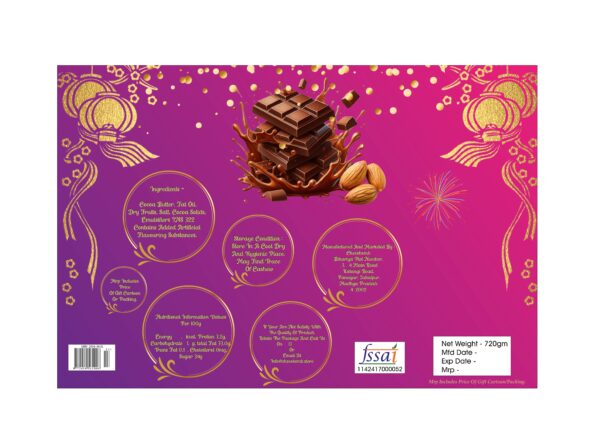 Almond Dark Chocolate Box - Image 2